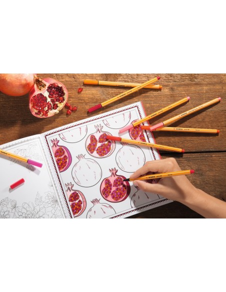  C/10 STABILO POINT 88 AZUL Nº41 PUNTA DE FIBRA 0,4MM. 